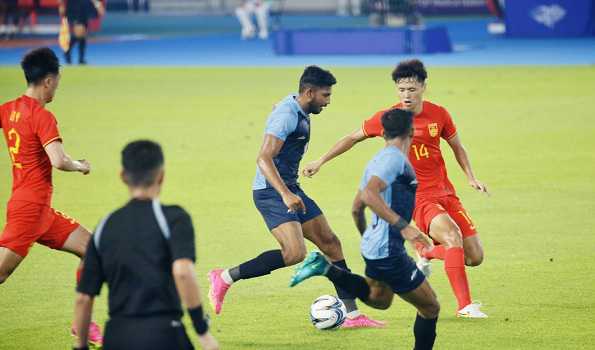 India start 2023 Asian Games soccer badly against China