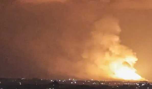 Israel strikes three Hamas military posts in Gaza Strip