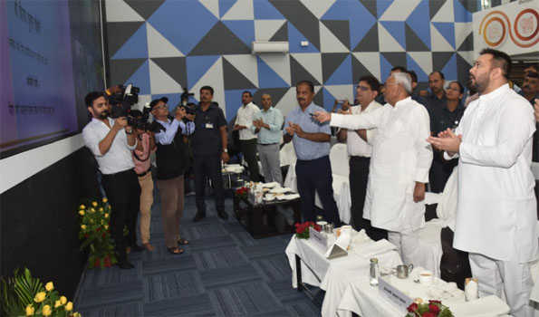 Nitish lays foundation for various projects worth Rs 2,355.96 crore