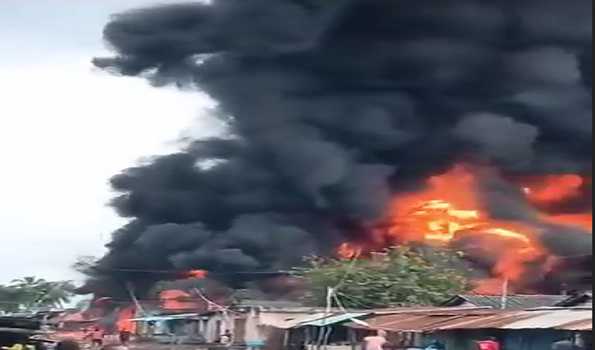35 killed in petrol warehouse fire in Benin