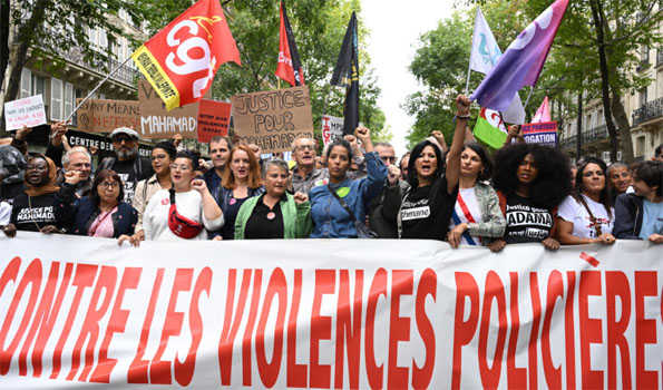 Over 30k people take part in protests against police brutality in France