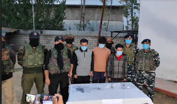 J&K: Security forces bust 2 terror modules,  5 terrorists arreted in Kulgam