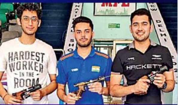 Asiad: Indian men's 25m rapid fire pistol team win bronze