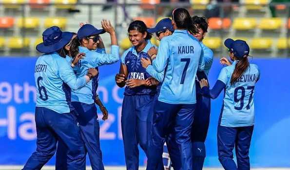 Asia Games: India clinch gold as women's cricket team beat SL in finals