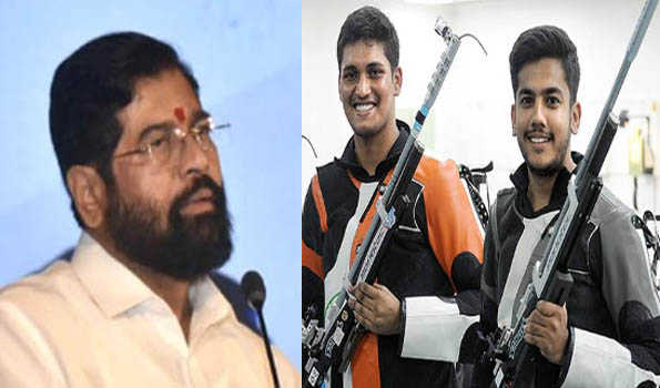 Shinde congratulates Indian shooters for winning gold medal in Asian Games