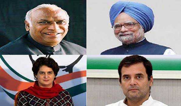 खड़गे, राहुल, प्रियंका ने दी मनमोहन को जन्मदिन की बधाई