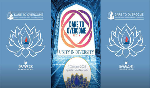 4 अक्टूबर को डेयर टू ओवरकम का आयोजन दिल्ली में