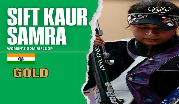 Shooting: India bag two golds led by Sift Kaur Samra at Asian Games 2023