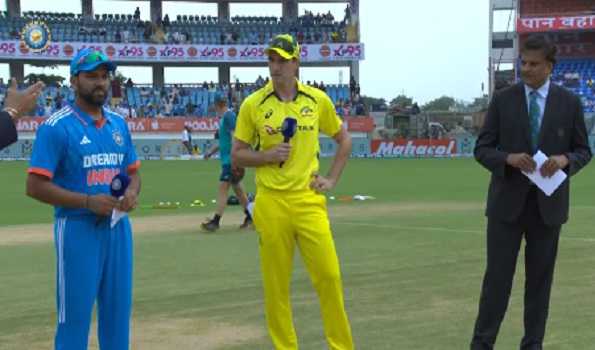 AUS win toss, elect to bat as IND eye clean sweep