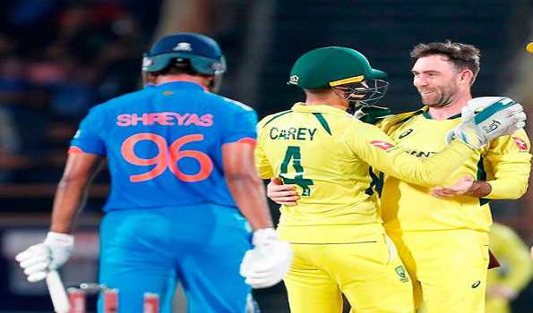 Australia register consolation win over India ahead of World Cup