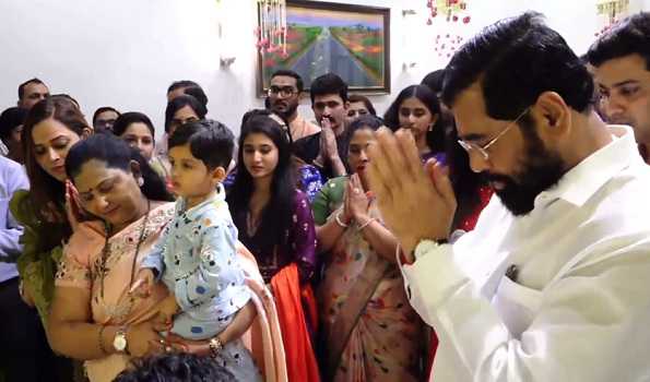 Foreign guests of over 30 countries visit Varsha for Ganesh darshan
