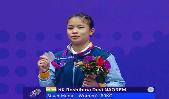 Naorem Roshibina Devi wins silver at 2023 Asian Games Wushu