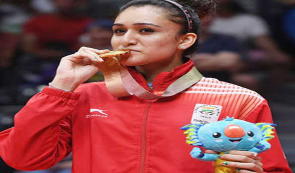 टेबल टेनिस में मनिका बत्रा ने जीता एकल मुकाबला