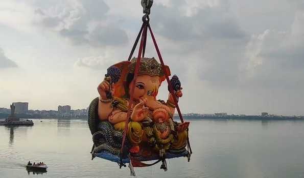 Hyd: Ganesh immersion to continue until Friday evening