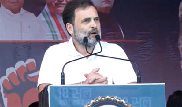 देश में दो-तीन उद्योगपतियों को फायदा पहुंचाने के लिए हो रहे काम : राहुल