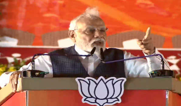 Cong is pained that an OBC member became PM : Modi