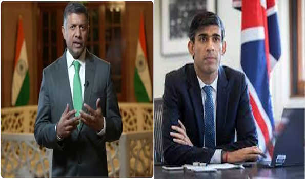 ब्रिटेन: खालिस्तान समर्थकों ने भारतीय उच्चायुक्त को गुरुद्वारे में जाने से रोका, ऋषि सुनक सरकार उठाएगी कड़े  कदम