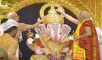 RSS chief Bhagwat performs puja at Dagadu Seth Ganpati temple in Pune