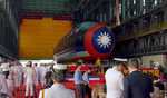 Taiwan launches 1st homegrown defense submarine