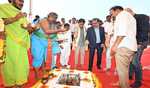 Kitex lays foundation stone  for integrated fibre-to-apparel manufacturing cluster
