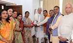 JK : Delegation of Women and Child Development UP calls on Lt Governor Sinha