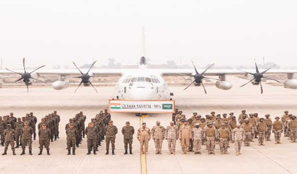 भारत-सऊदी अरब संयुक्त सैन्य अभ्यास शुरू