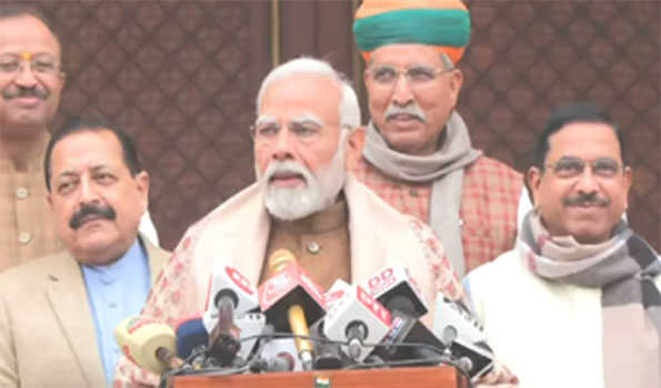 हुड़दंग करने वाले सांसद करें आत्मनिरीक्षण : मोदी