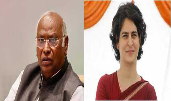 खरगे-प्रियंका ने वाहन दुर्घटना में सैनिकों की शहादत पर जताया शोक