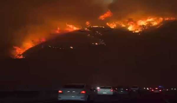 मध्य चिली के जंगल में लगी आग के कारण मरने वालों की संख्या 99 हुयी