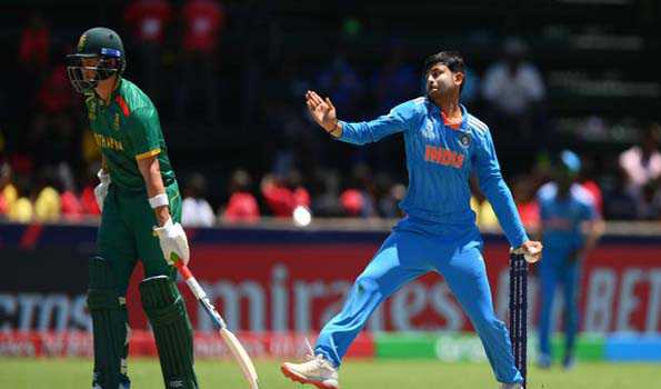 अंडर-19 विश्वकप: दक्षिण अफ्रीका ने दिया भारत को 245 रनों का लक्ष्य