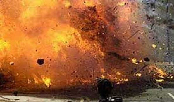 पाकिस्तान विस्फोट में चार घायल