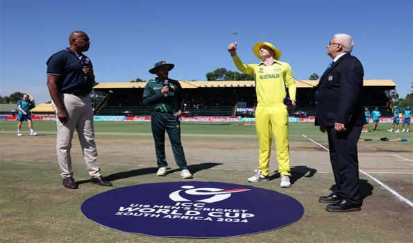 ऑस्ट्रेलिया ने अंडर-19 विश्वकप में टॉस जीतकर पहले गेंदबाजी करने का फैसला किया