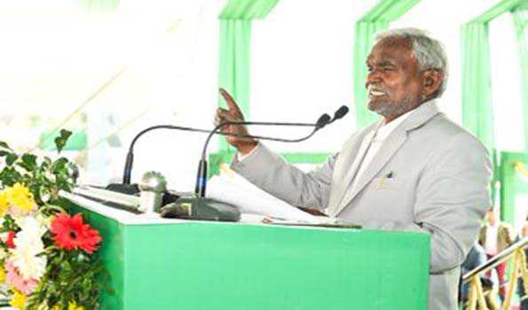 मुख्यमंत्री चम्पाई सोरेन ने पलामू जिला अंतर्गत पलामू पाईपलाईन सिंचाई योजना का शिलान्यास किया