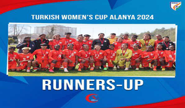 तुर्की महिला कप में भारत उपविजेता रहा