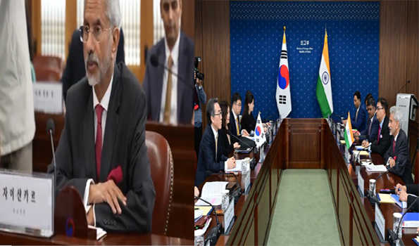 जयशंकर ने की 10वीं भारत-दक्षिण कोरिया संयुक्त आयोग की सह-अध्यक्षता
