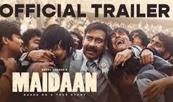 अजय देवगन की फिल्म 'मैदान' का ट्रेलर रिलीज