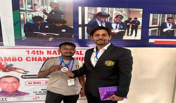 सारण के रणवीर कुमार ने नेशनल कुश्ती चैंपियनशिप में जीता सिल्वर मेडल