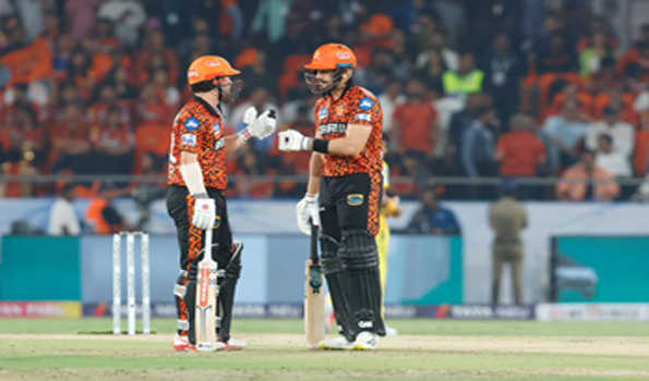 सनराइजर्स हैदराबाद ने चेन्नई सुपर किंग्स को छह विकेट से हराया
