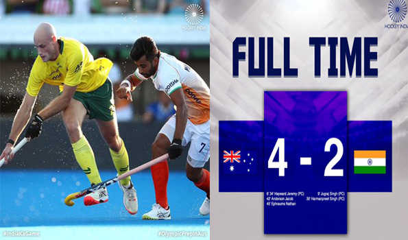ऑस्ट्रेलिया ने दूसरे मैच में भारत को 4-2 से हराया