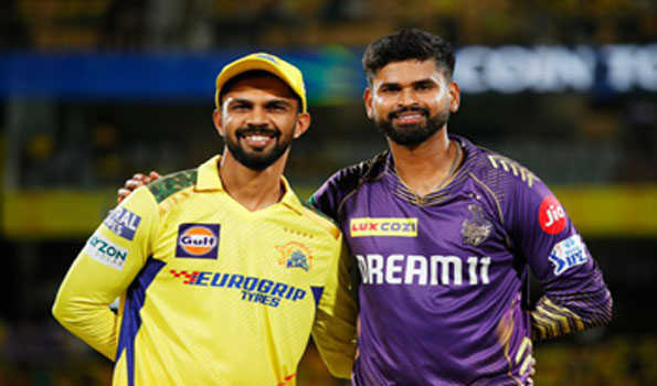 चेन्नई सुपर किंग्स ने टॉस जीतकर पहले गेंदबाजी का किया फैसला