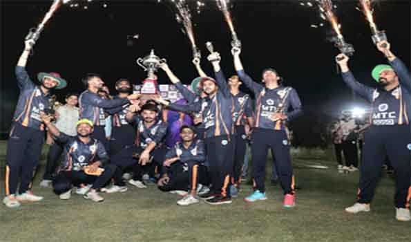 मेवाड़ टूरिज्म क्लब ने आरटीसी को पांच विकेट से हराकर जीता मेवाड़ टूरिज्म कप 2024 का खिताब