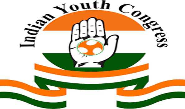 युवा कांग्रेस ने बताया मोदी के बयानों को झूठ, किया विरोध-प्रदर्शन