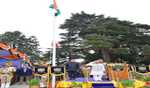 हिमाचल के स्थापना दिवस पर शुक्ल ने किया ध्वजारोहण