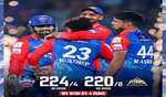 आखिरी गेंद पर दिल्ली कैपिटल्स जीती, गुजरात टाइटंस को चार रन से हराया