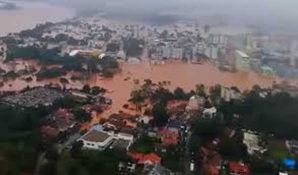 ब्राजील में भारी बारिश से मरने वालों की संख्या बढ़कर 39 पहुंची