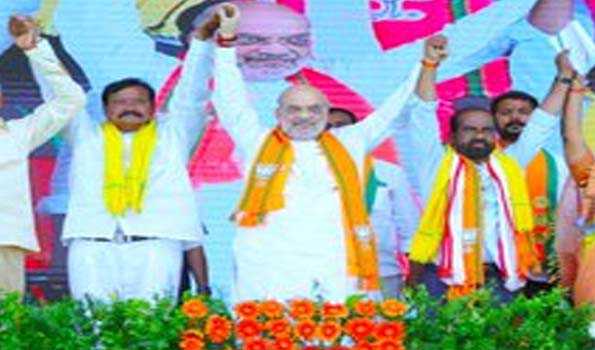 आंध्र में भ्रष्ट शासन खत्म करने के लिए तेदेपा-जसेपा-भाजपा ने किया गठबंधन: शाह