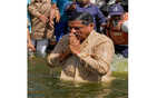 मोहन यादव ने क्षिप्रा नदी में स्नान किया