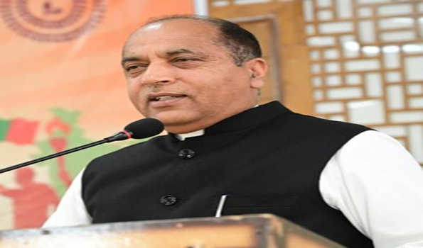 उपचुनावों की वजह से आर्थिक बोझ पड़ने के लिए सुक्खू जिम्मेदार: जयराम