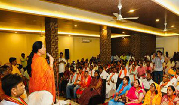 राजस्थान में भाजपा कार्यकर्ताओं की एकजुटता के दम पर भाजपा जीतेगी दौसा उपचुनाव-दिया कुमारी