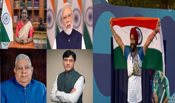 मुर्मु,धनखड़ और मोदी ने हरविंदर सिंह को दी बधाई
